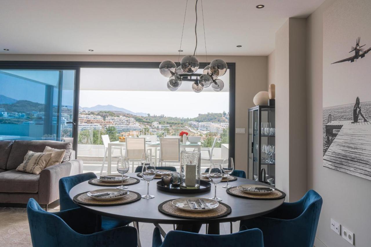 Ferienwohnung Magnificent Frontline Golf Penthouse In Navigolf La Cala De Mijas Exterior foto