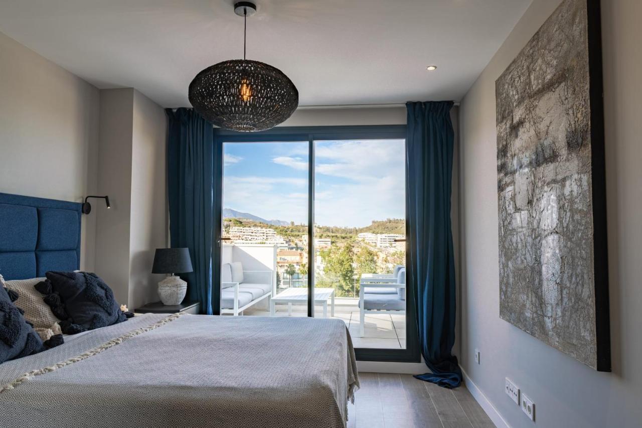 Ferienwohnung Magnificent Frontline Golf Penthouse In Navigolf La Cala De Mijas Exterior foto